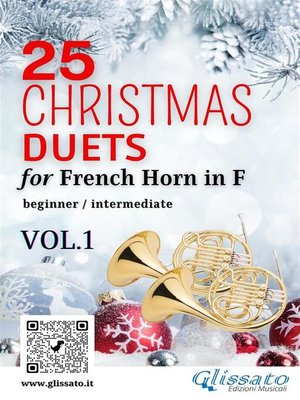 cover image of 25 Christmas Duets for French Horn in F--VOL.1